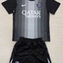 Kit Gardien Enfant PSG noir 2025/2026
