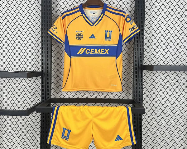 Kit Enfant Tigres UANL Maillot Foot 2025 2026