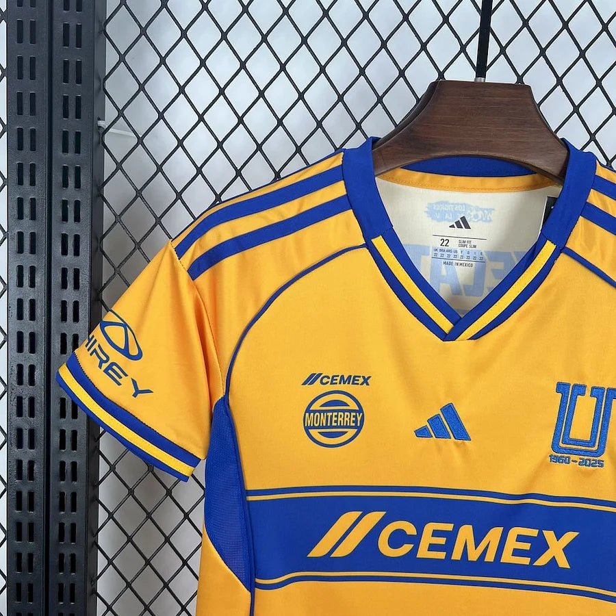Kit Enfant Tigres UANL Maillot Foot 2025 2026