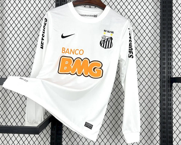 Santos maillot foot Retro 2011 2012 Manches Longues
