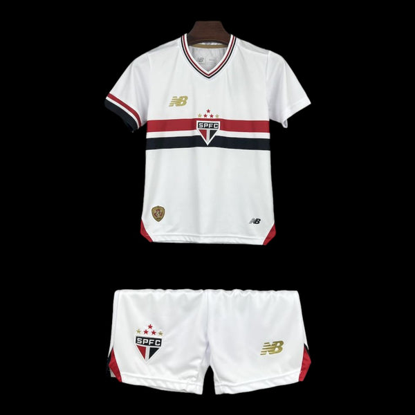 Kit Enfant Sao Paulo Maillot Domicile 25/26
