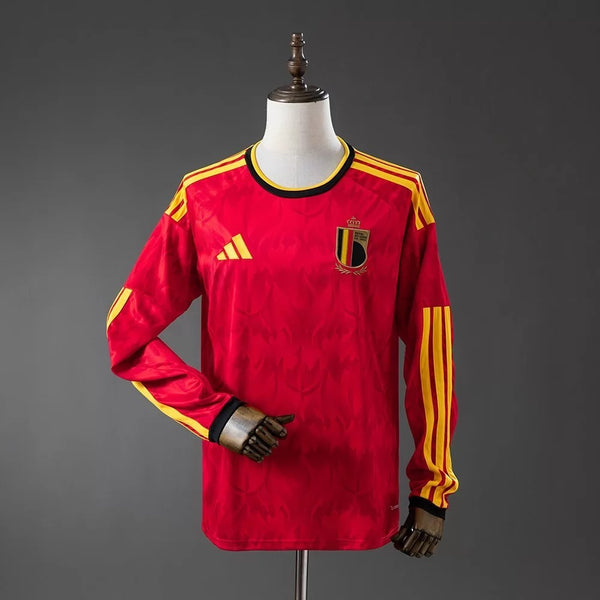 Belgique Maillot Manches Longues Domicile 26/27