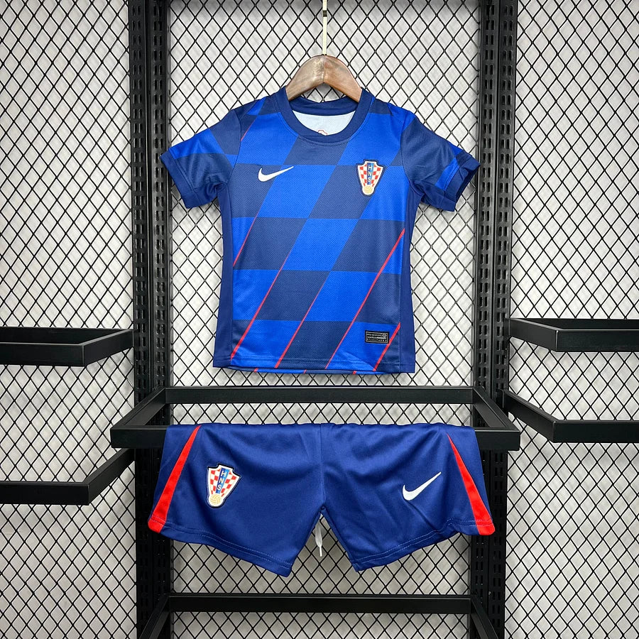 Kit Enfant Croatie maillot foot 2024 2025 Extérieur