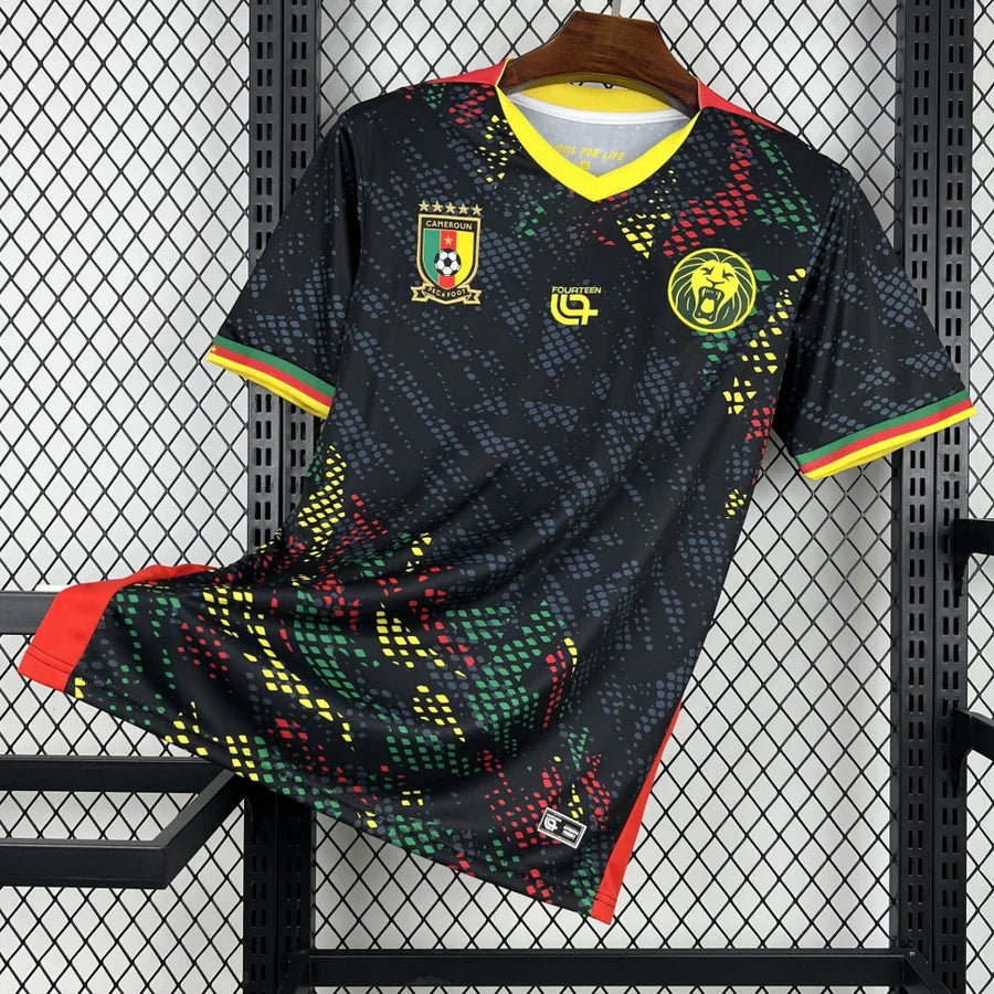 25/26 MAILLOT CAMEROUN SPÉCIAL BLACK