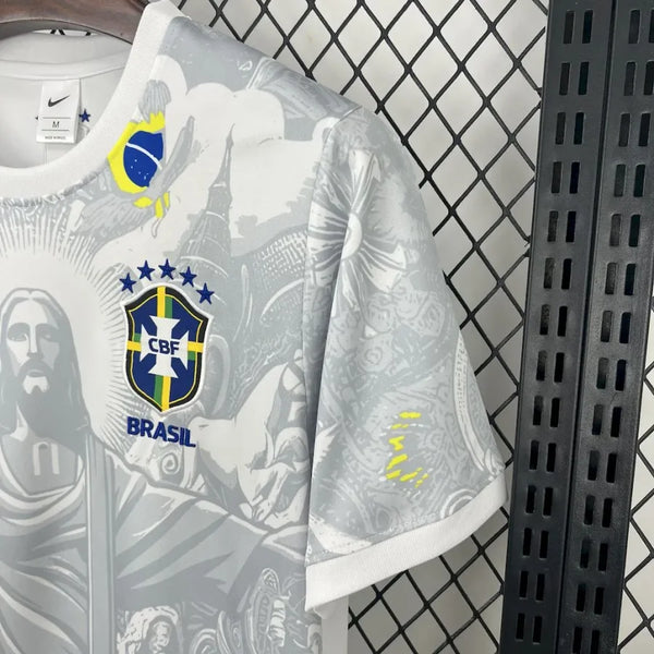 Brésil maillot foot blanc concept 2025 2026