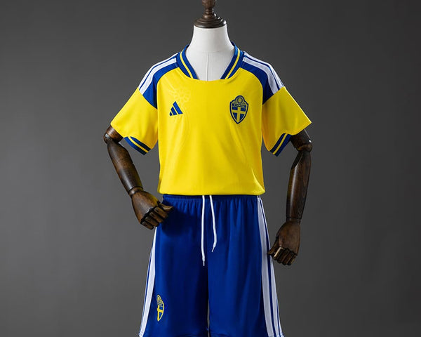 Kit Enfant Suède Domicile Coupe du Monde 2026