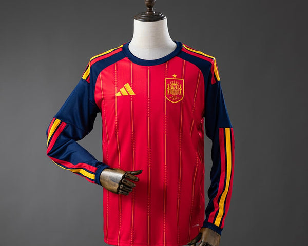 Espagne Maillot Manches Longues Domicile 26/27