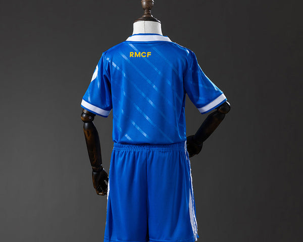 KIT ENFANT REAL MADRID 3ÈME MAILLOT BLEU 2025/26