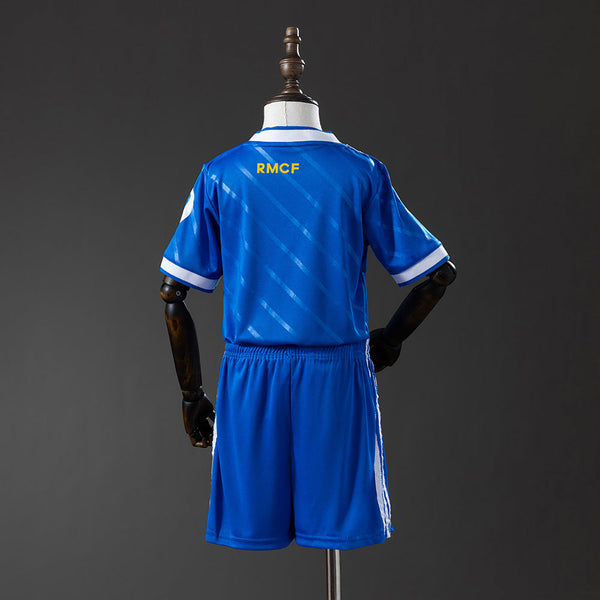KIT ENFANT REAL MADRID 3ÈME MAILLOT BLEU 2025/26