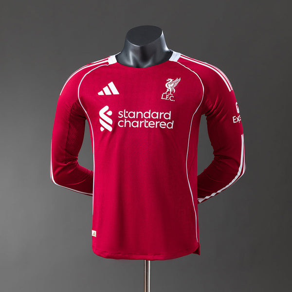 Maillot Foot Liverpool 2025 2026 Manches Longues