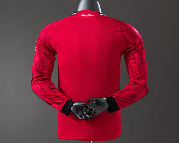 MAILLOT DOMICILE MANCHES LONGUES MANCHESTER UNITED 25/26