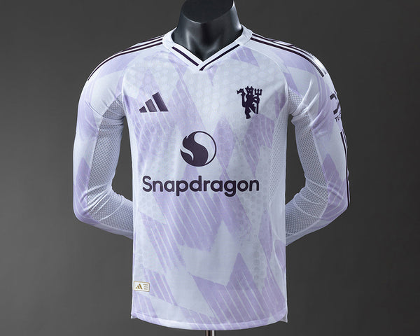 Manchester United Maillot Manches Longues Extérieur 25/26