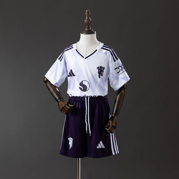 Kits Enfants Manchester United 2025/26 Extérieur