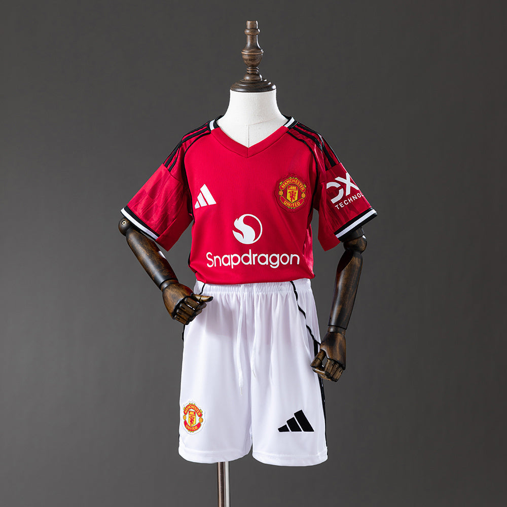 KIT ENFANT 25/26 MANCHESTER UNITED DOMICILE